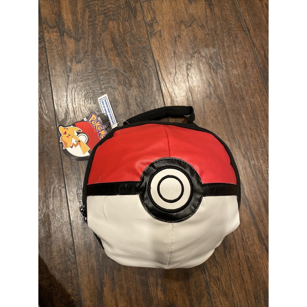 Pokemon POKEBALL Insulated 3D Lunch Box ~ 8.5" Bag ~ Cosplay Costume BRAND NEW